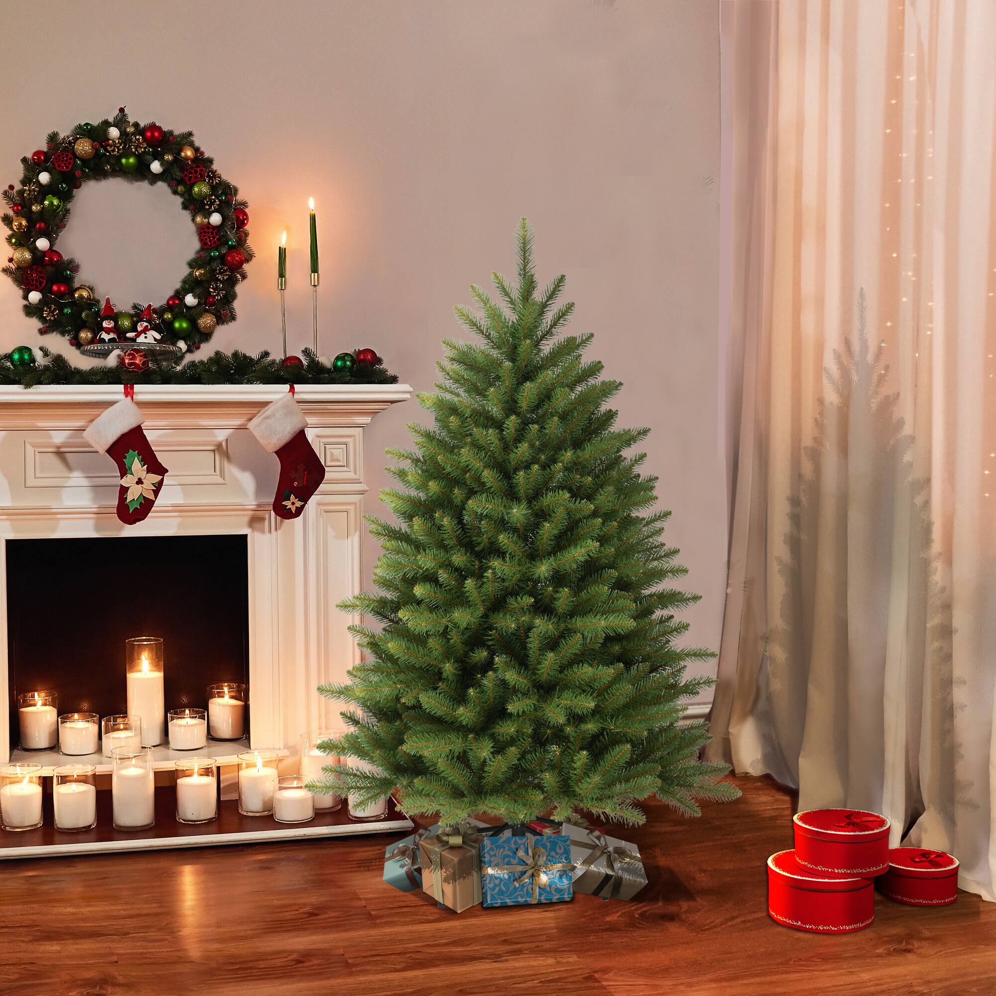 6 Pack: 4.5ft. Fraser Fir Artificial Christmas Tree